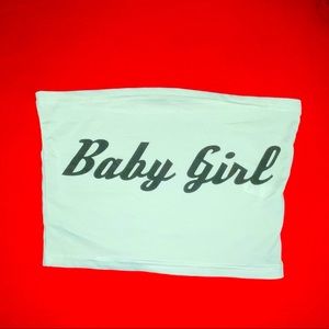 SHEIN Baby Girl Tube Top